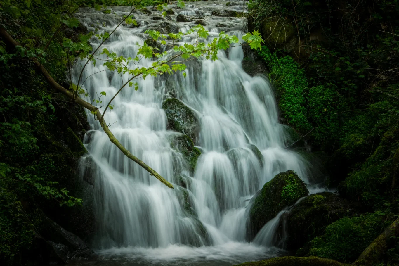 Small waterfall (Eifel Germany)